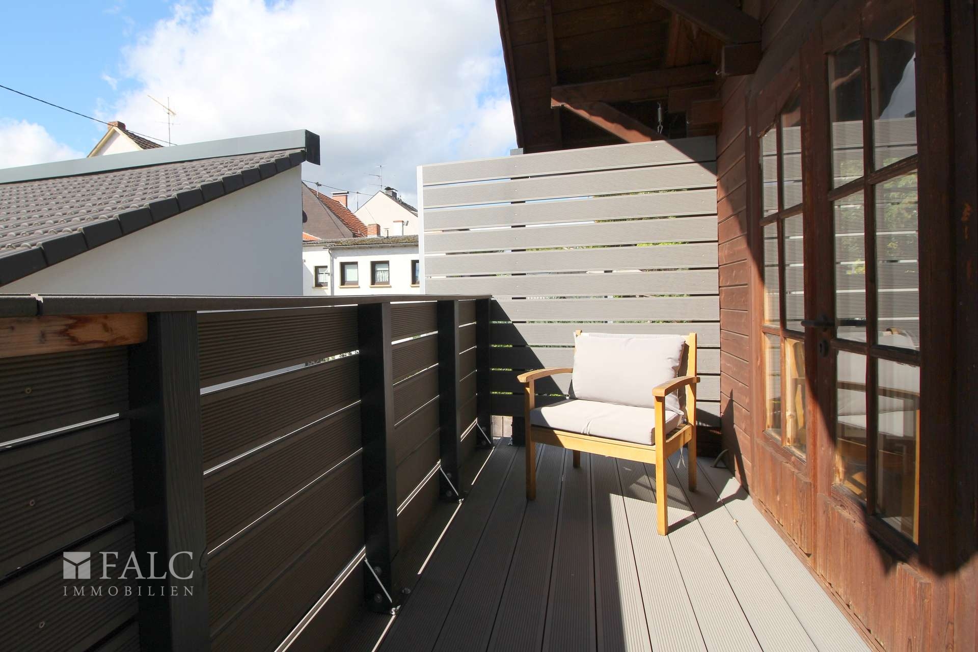 Terrasse Blockhaus